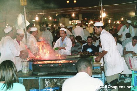 Postcard cooking