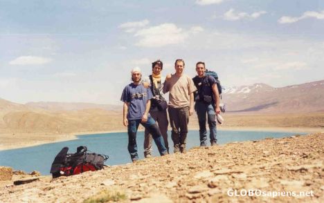 Postcard isli lake
