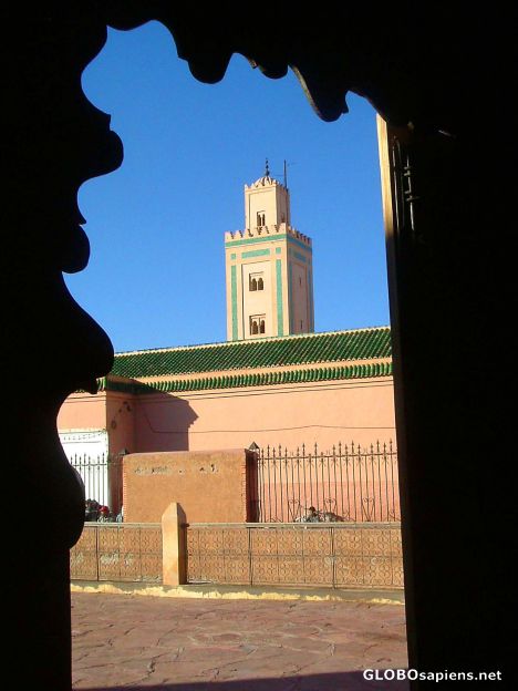 Postcard Mosque Ben Youssef