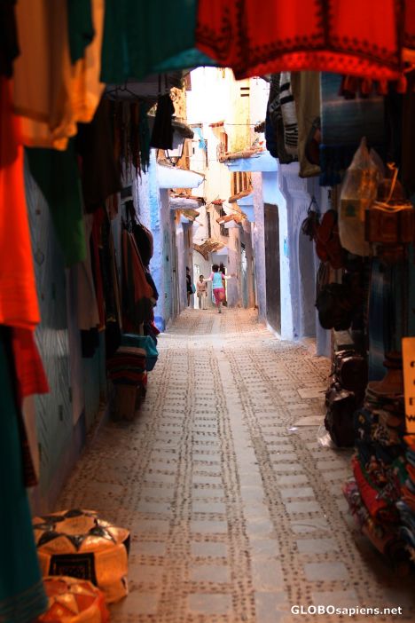Postcard Shop in the street