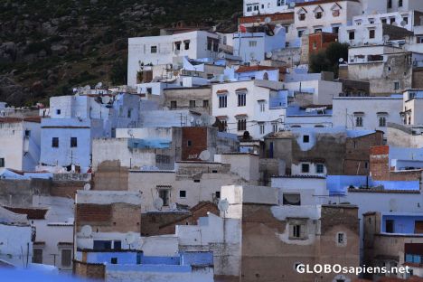 Postcard Satellite dishes