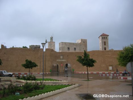 Postcard Heading to the citadel