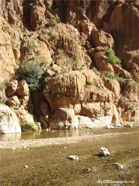 Postcard Todra Gorge