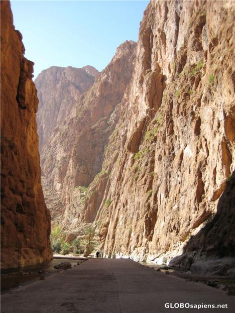 Postcard Beautiful Todra Gorge