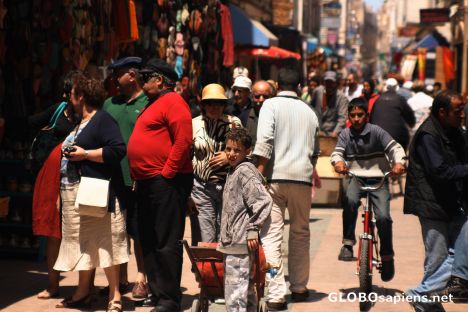 Postcard Street scene