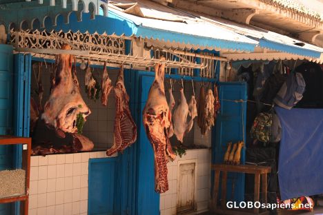 Postcard Butcher's