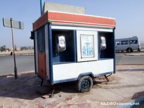 Postcard mobile phones