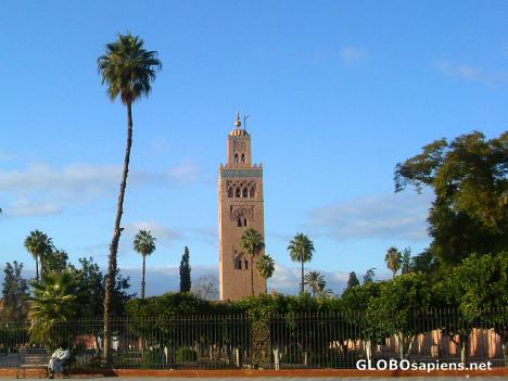 Postcard La Koutoubia Mosque