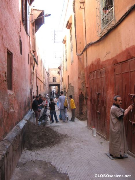 Postcard Street scene 1