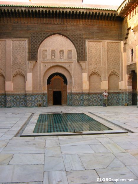 Postcard Medersa Beri Youssef 1