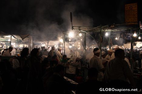 Postcard Locals in Djemaa el Fna