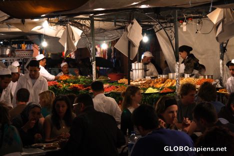 Postcard Djemaa el Fna 5