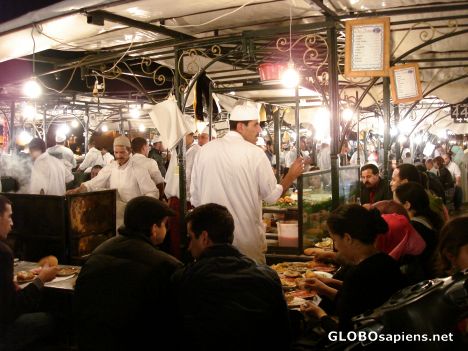Postcard Every night restaurant