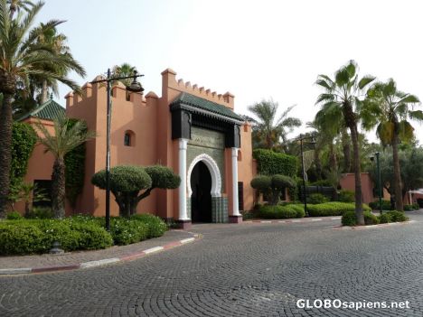 Postcard La Mamounia