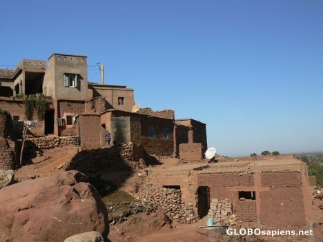Postcard A Moroccan village