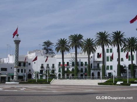 Postcard Royal palace in Tetuan