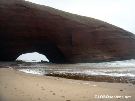 Postcard Giantic stone arc