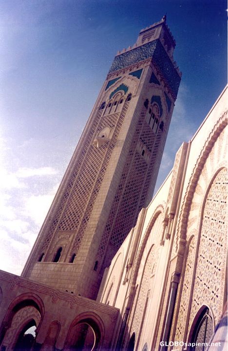 Postcard Mosque Tower