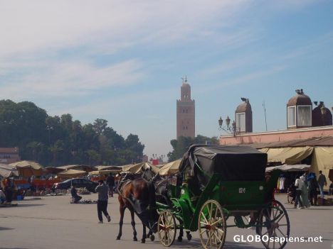 Postcard Djeena al Fna