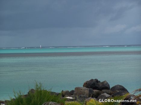 Postcard Blue Bay