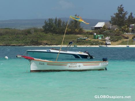 Postcard Blue Bay