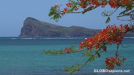 Postcard Rocky Island