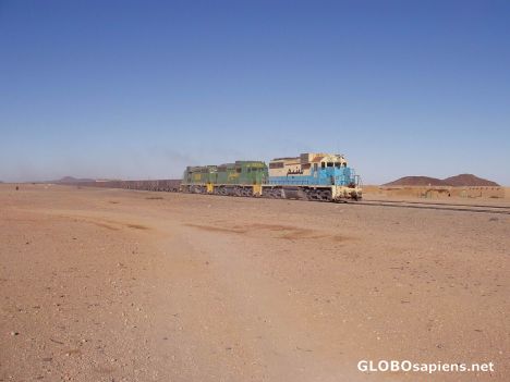 Postcard IRON TRAIN - STATION CHOUM