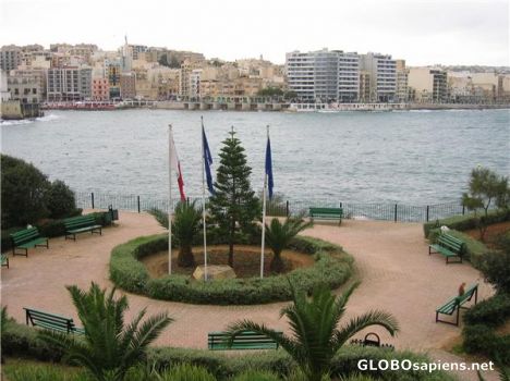 Independence Park in Sliema