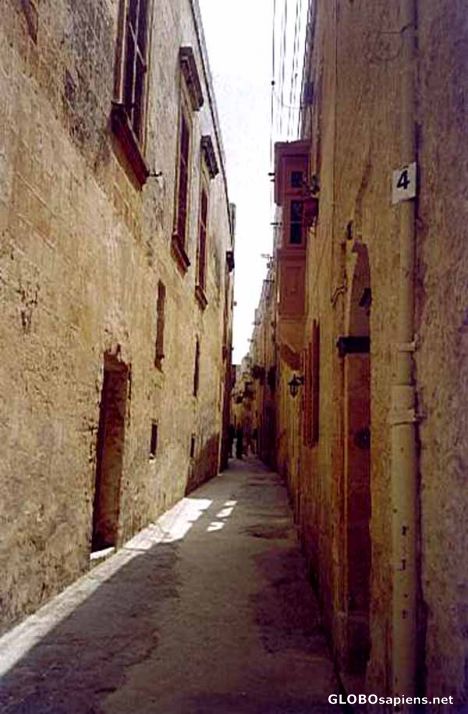 Postcard Quiet Alley