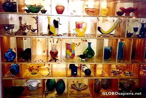 Postcard Glassblowed