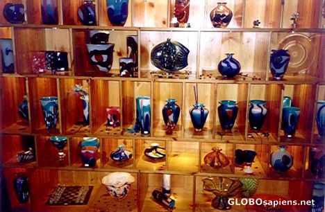 Postcard Glassblow