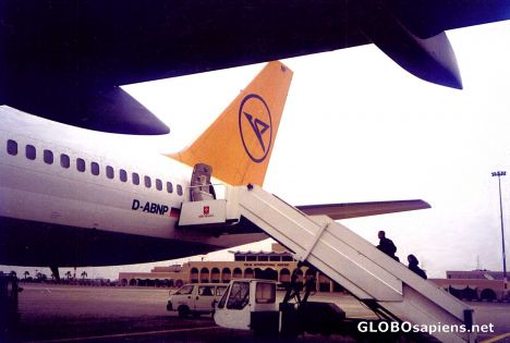 Postcard Luqa International Airport