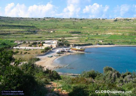 Postcard Mistra Bay - near Xemxija