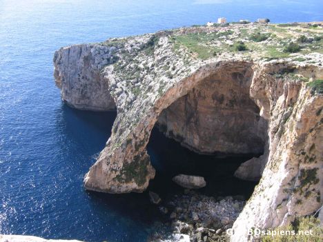 Postcard Blue grotto