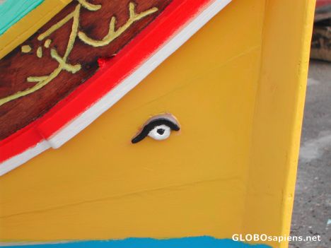 Postcard Maltese Evil Eye