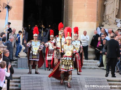 Postcard Mosta - Good Friday