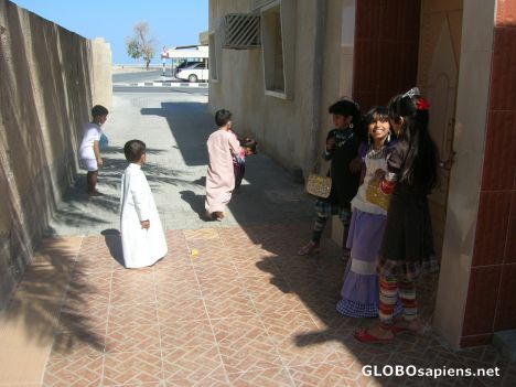 Postcard Children in Bukha village