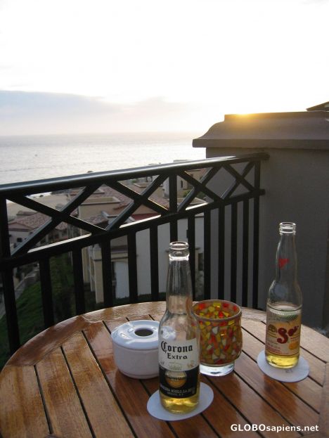 Postcard Cerveza y Ocaso