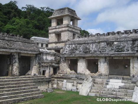 Postcard Accroplis Tower - Unlike any other in Mayan World