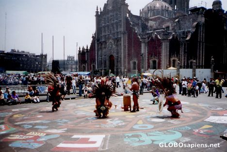 Postcard Traditional Dance Performance