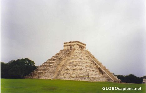 Postcard The Castle in Chichen Itza