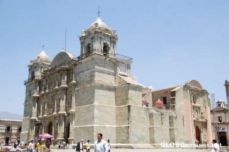 Postcard Oaxaca Cathedral