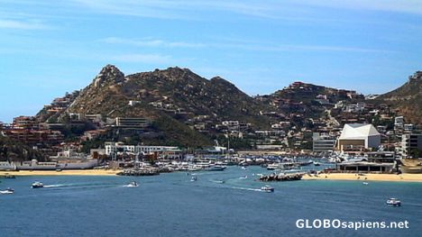 Postcard San Lucas Marina