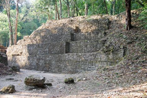 Postcard The ruins of Yaxchilan