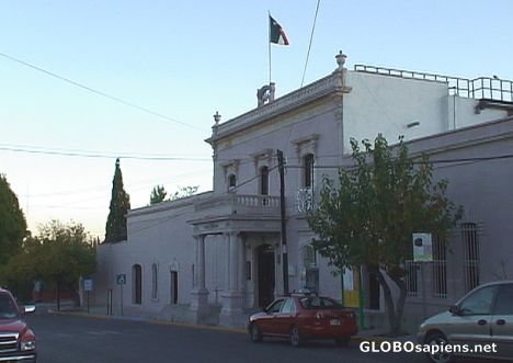 Postcard Pancho Villa home-museum