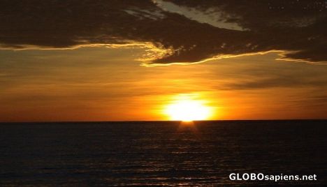 Postcard Sunset in Maleque