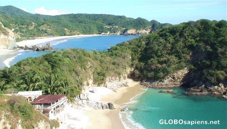 Postcard Mexican paradise for lovers...