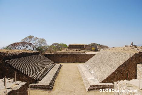 Postcard The Ball Court (Mayan Pelota)
