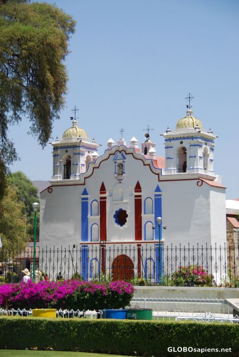 Postcard The church