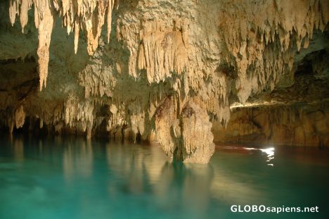 Postcard tulum cenote